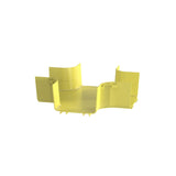 Panduit FRFWC6X4LYL | FiberRunner 4-Way Cross Fitting, 6x4, Yellow
