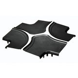 Panduit FRFWCSC12LBL | FIBERRUNNER 4-WAY CROSS COVER