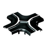 Panduit FRFWCSC4LBL | FIBERRUNNER 4-WAY CROSS COVER