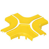 Panduit FRFWCSC4LYL | FIBERRUNNER 4-WAY CROSS COVER