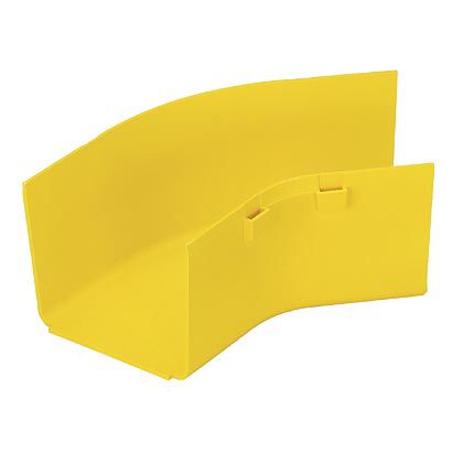 Panduit FRH454X4LYL | FIBERRUNNER HORIZONTAL FITTING, FOR 4X4 CHANNEL, LSZH