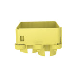 Panduit FRIDT4X4LYL | FiberRunner 2-Port Spillout, 4x4, Yellow