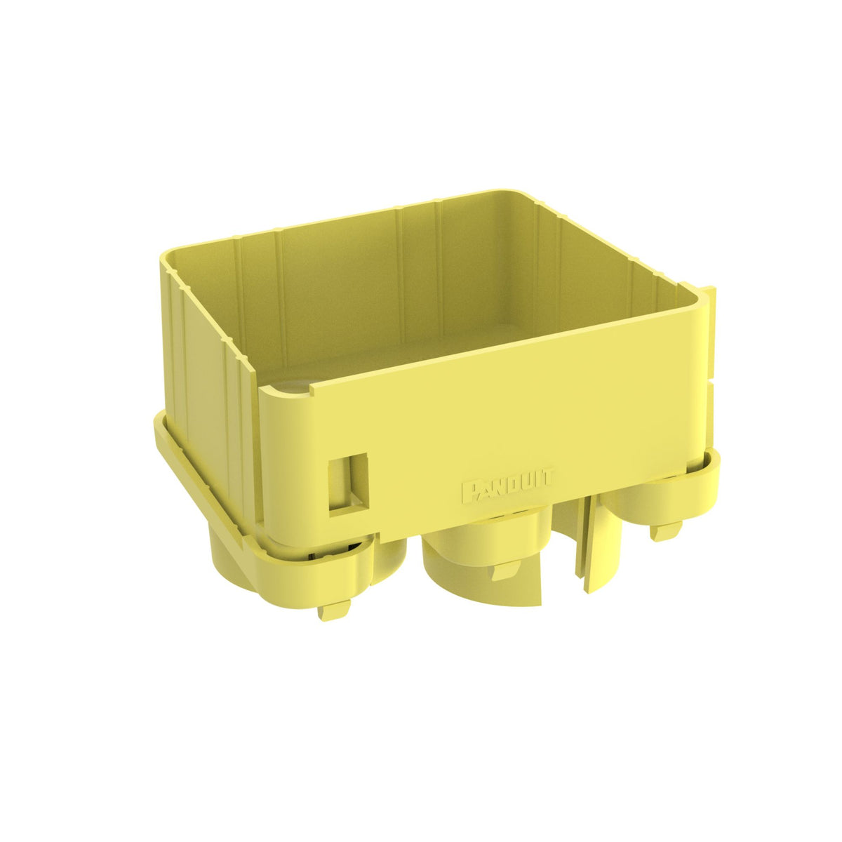 Panduit FRIDT4X4LYL | FiberRunner 2-Port Spillout, 4x4, Yellow