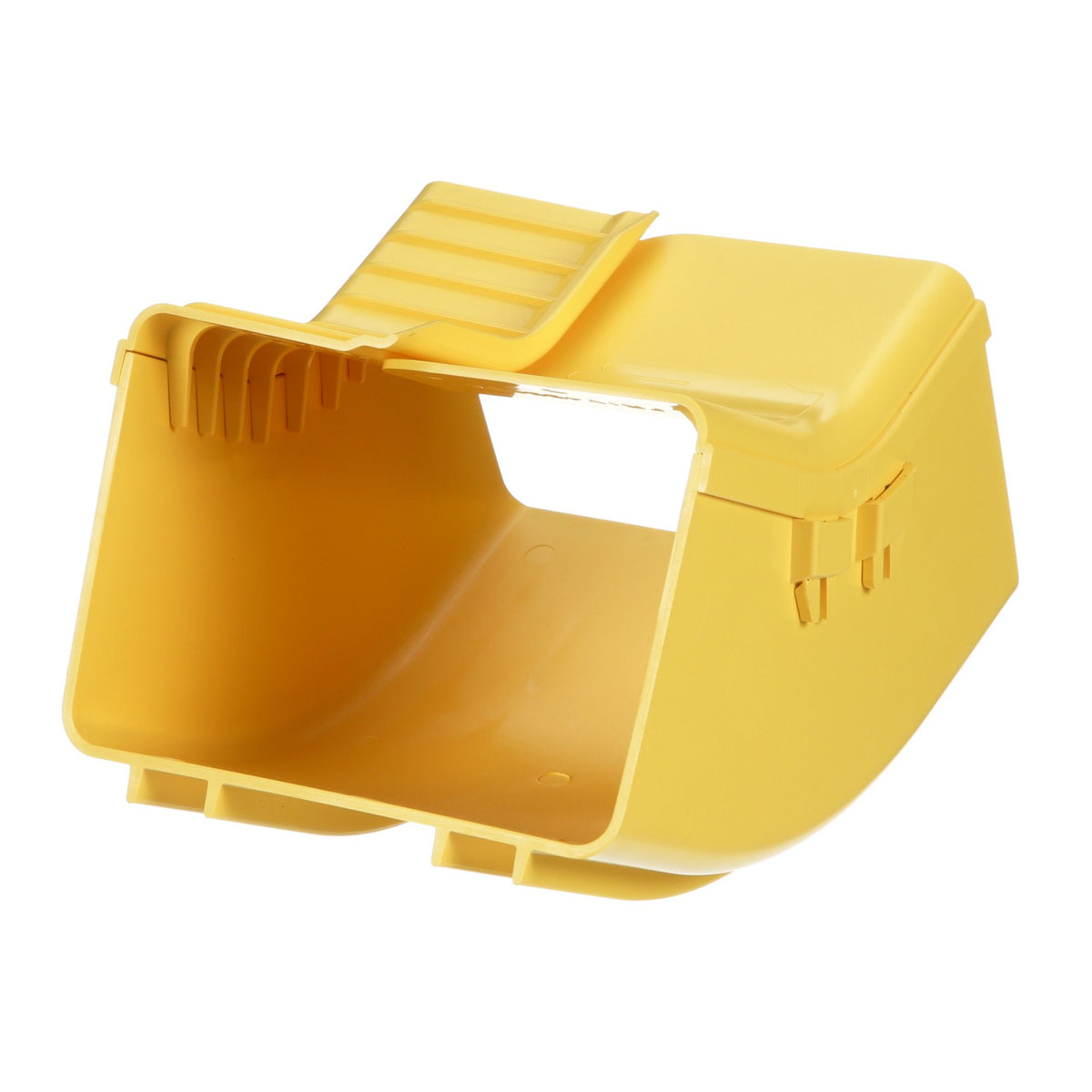 Panduit FRIV456X4LYL | FIBERRUNNER INSIDE VERTICAL ANGLE FITTING, 45 DEGREE