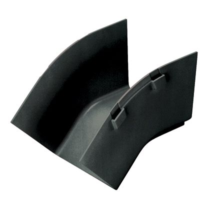 Panduit FROV454X4LBL | FIBERRUNNER OUTSIDE VERTICAL ANGLE FITTING, 45 DEGREE