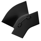 Panduit FROV456X4LBL | FIBERRUNNER OUTSIDE VERTICAL ANGLE FITTING, 45 DEGREE