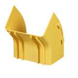 Panduit FROV456X4LYL | FIBERRUNNER OUTSIDE VERTICAL ANGLE FITTING, 45 DEGREE
