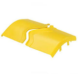 Panduit FROV45SC12YL | FiberRunner Angled Fitting Cover