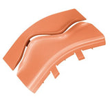 Panduit FROV45SC6OR | Fiberrunner Angled Fitting Cover
