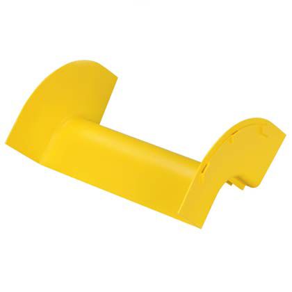 Panduit FROVRA12X4YL | FiberRunner Angled Fitting