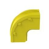Panduit FROVRA6X4LYL | FiberRunner Outside Vertical Right-Angle, 90°, 6x4, Yellow