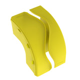Panduit FROVRA6X4LYL | FiberRunner Outside Vertical Right-Angle, 90°, 6x4, Yellow