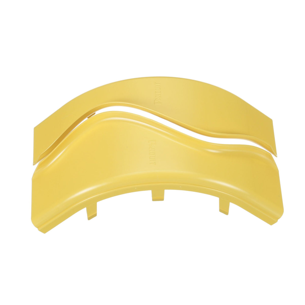 Panduit FROVRASC4LYL | FIBERRUNNER COVER 4X4 OUTSIDE VERTICAL RIGHT-ANGLE, LSZH, YELLOW