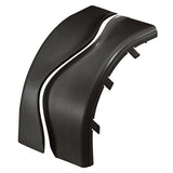 Panduit FROVRASC6LBL | FIBERRUNNER COVER 6X4 OUTSIDE VERTICAL RIGHT-ANGLE, LSZH, BLACK
