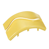 Panduit FROVRASC6LYL | FIBERRUNNER COVER 6X4 OUTSIDE VERTICAL RIGHT-ANGLE, LSZH, YELLOW