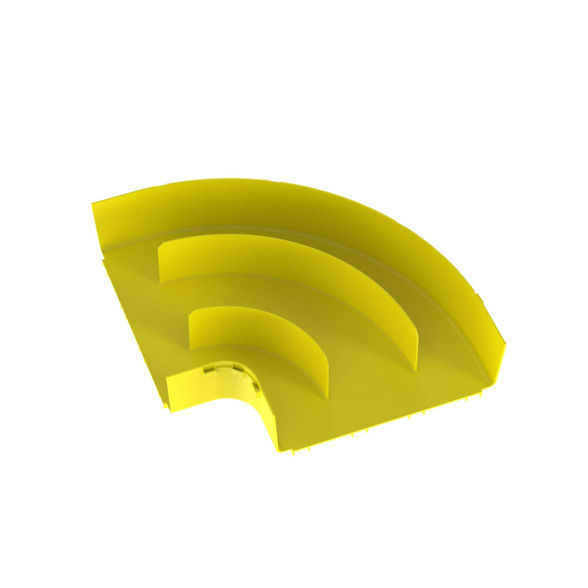 Panduit FRRA12X4YL Split cover, reducer, 12x4-6x4, yl