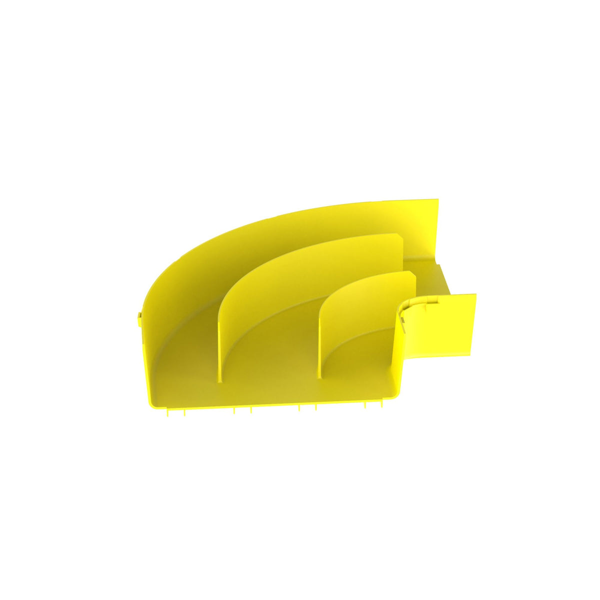 Panduit FRRA12X4YL Split cover, reducer, 12x4-6x4, yl