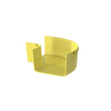 Panduit FRRA6X4LYL | FiberRunner Horizontal Right-Angle, 90°, 6x4, Yellow
