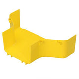 Panduit FRRF126LSYL | FiberRunner Fitting, Reducer from 12x4 to 6x4, Yellow