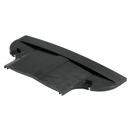 Panduit FRRF2412CVBL | Panduit FiberRunner 24X4 to 12x4 Transition Reducer Fitting - Cable raceway reducer split cover - black