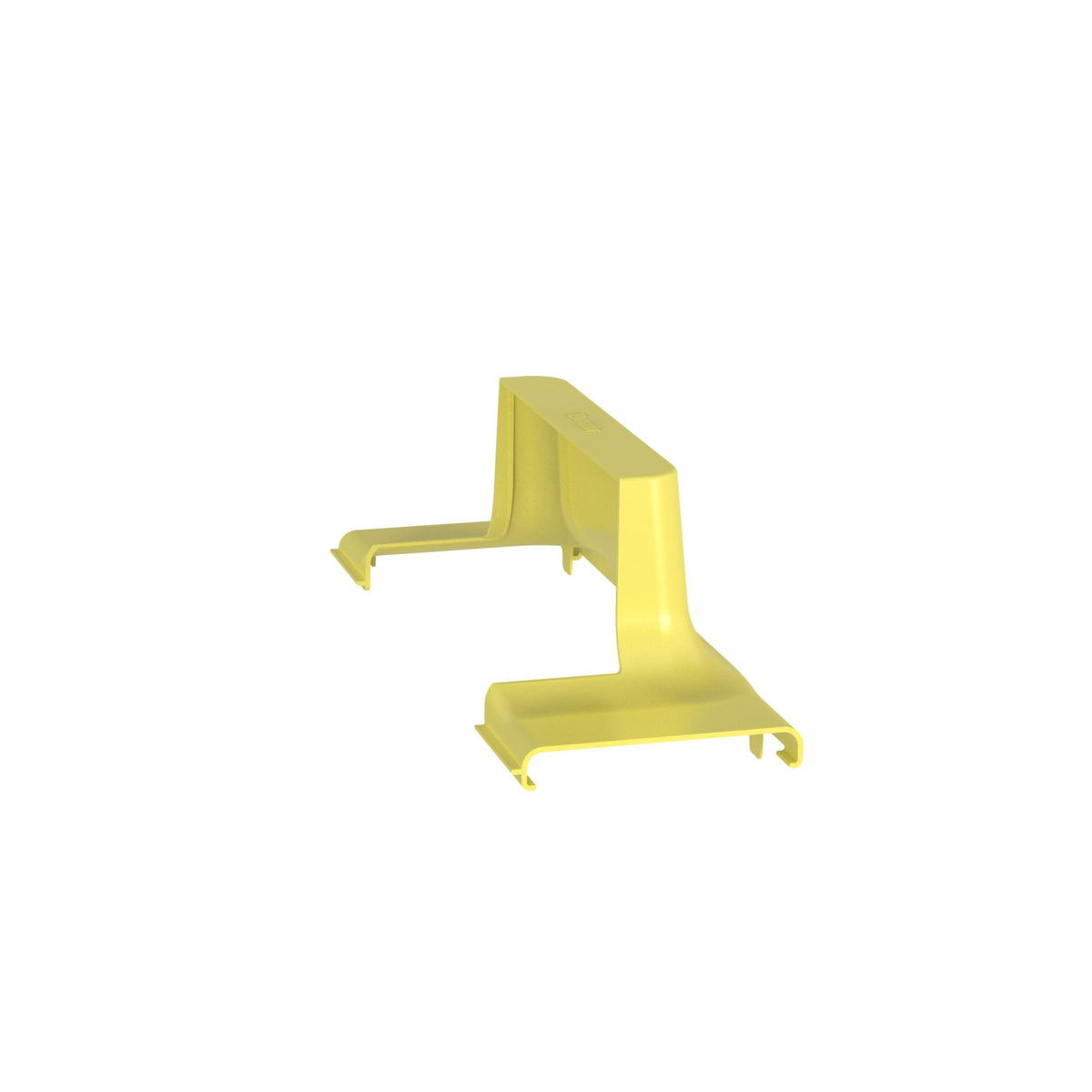 Panduit FRSPJC412LYL | FiberRunner Spill-Over Junction Cover, 4x4, Yellow