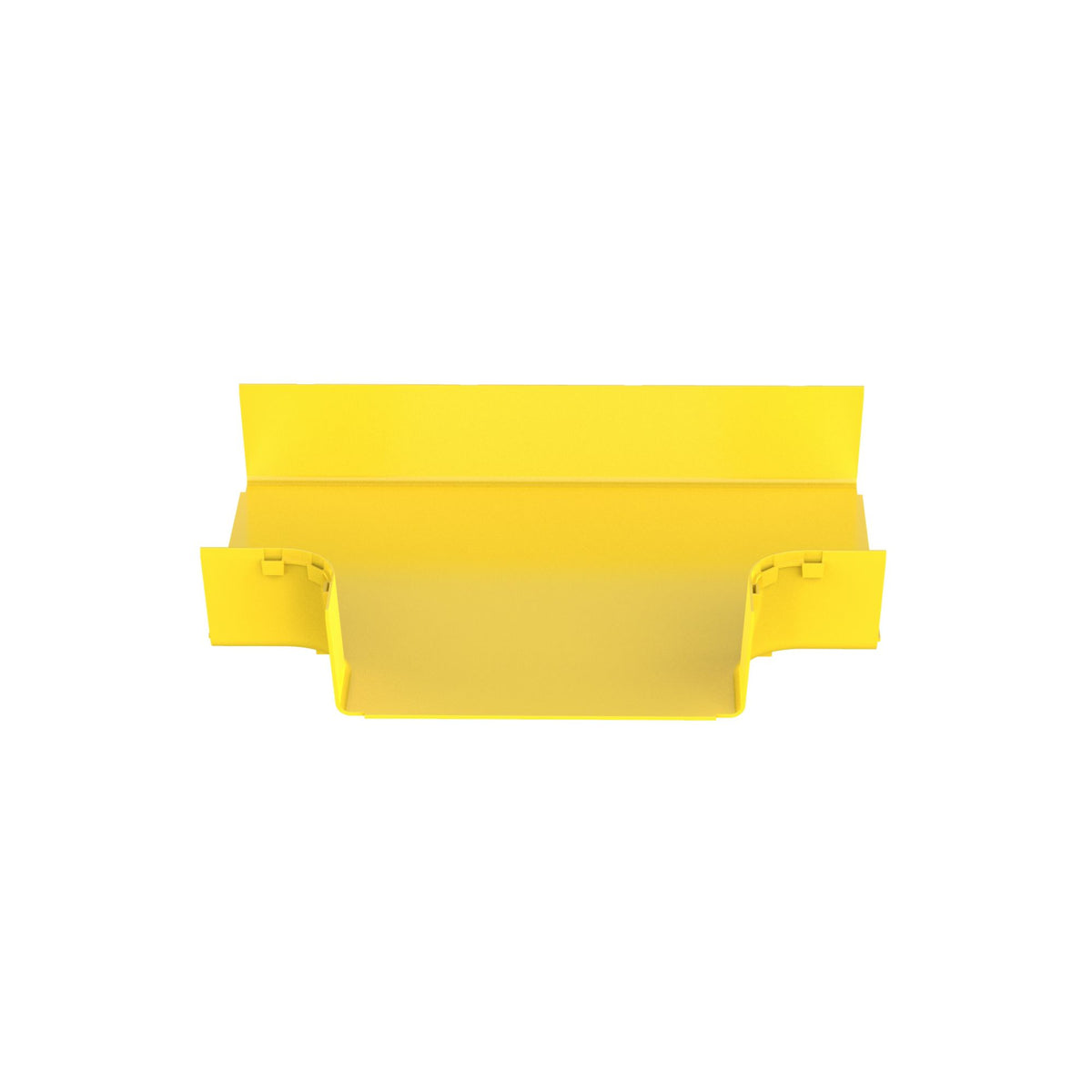 Panduit FRT12X4LYL | FiberRunner Horizontal Tee, 12x4, Yellow