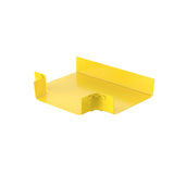 Panduit FRT12X4LYL | FiberRunner Horizontal Tee, 12x4, Yellow