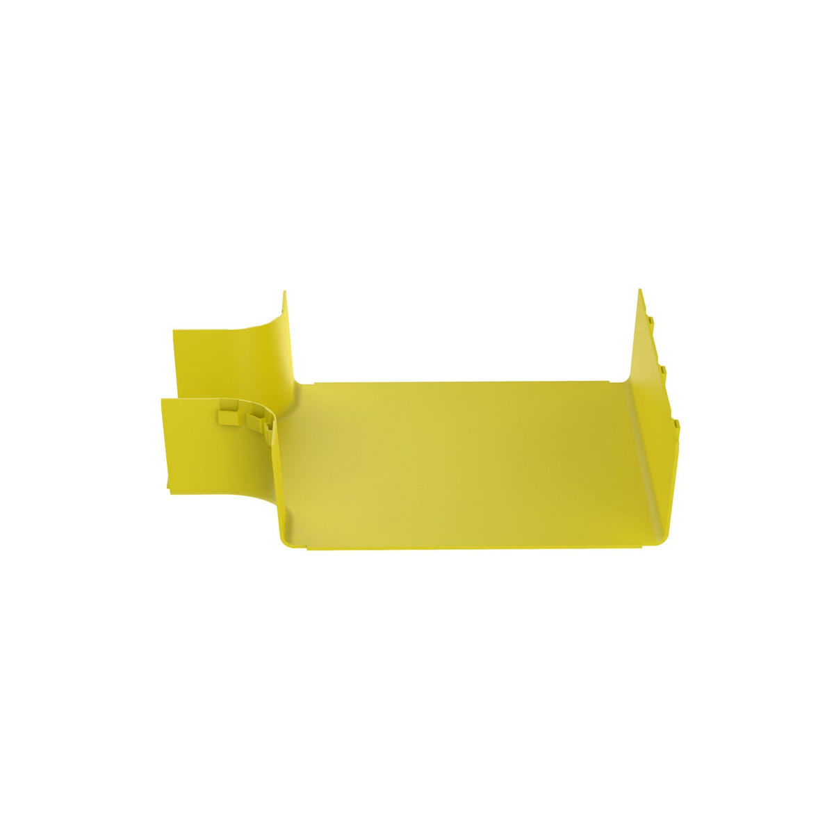 Panduit FRT12X4W6LYL | FiberRunner Horizontal Tee, 90°, 12x4, Yellow