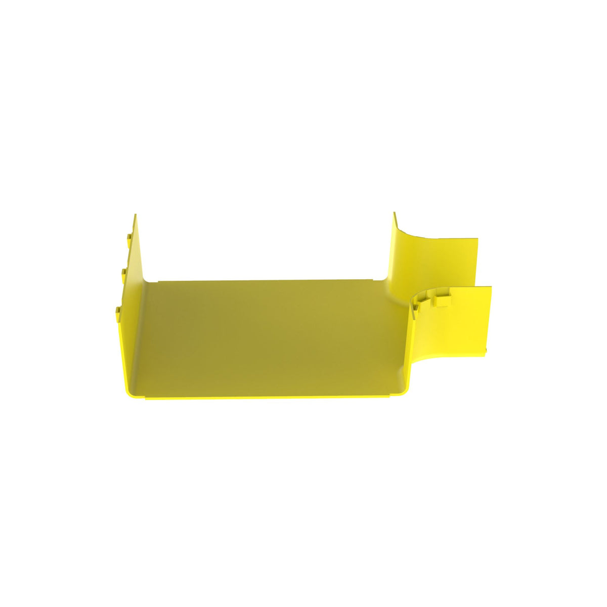 Panduit FRT12X4W6LYL | FiberRunner Horizontal Tee, 90°, 12x4, Yellow