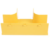 Panduit FRT4X4LYL | FiberRunner Horizontal Tee, 90°, 4x4, Yellow