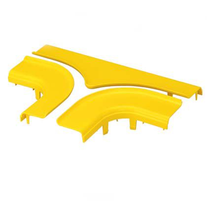 Panduit FRTSC4LYL | FIBERRUNNER HORIZONTAL TEE COVER