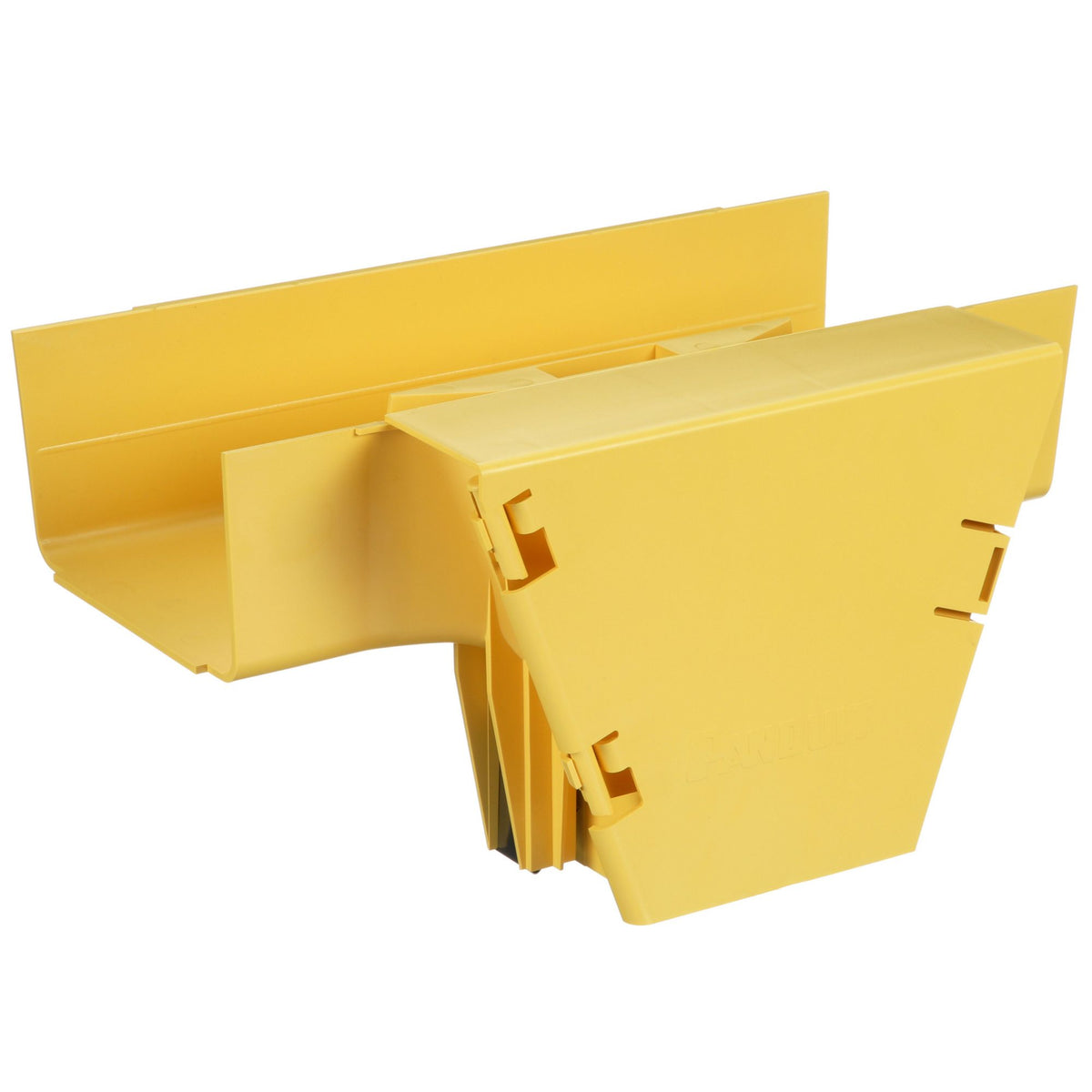 Panduit FRVT6X4LYL | FiberRunner Vertical Tee, 90°, 6x4, Yellow