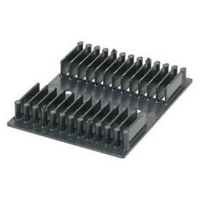 Panduit FSC24 | Opticom Fiber Splice Holder, 24 Splices, Black