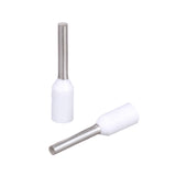 Panduit FSD75-8-D | Pan-Term FSD75-8-D Single wire ferrule, White, 8mm Pin L, PK500