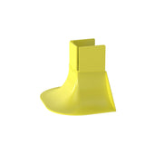Panduit FTR2X2LYL | FiberRunner Bend Radius Control Trumpet, 2x2, Yellow