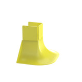 Panduit FTR2X2LYL | FiberRunner Bend Radius Control Trumpet, 2x2, Yellow