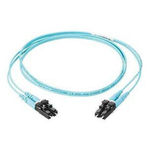 Panduit FX23RSNSNSNM001 Opti-core Fiber Patch cord, Om3 2-fiber, 3.0mm Jacket, Riser, Sc-sc Duplex, Aqua, 1 Meters