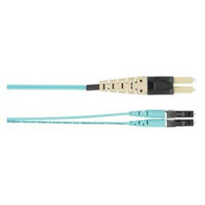 Panduit FX23RSNSNSNM002 Opti-core Fiber Patch cord, Om3 2-fiber, 3.0mm Jacket, Riser, Sc-sc Duplex, Aqua, 2 Meters