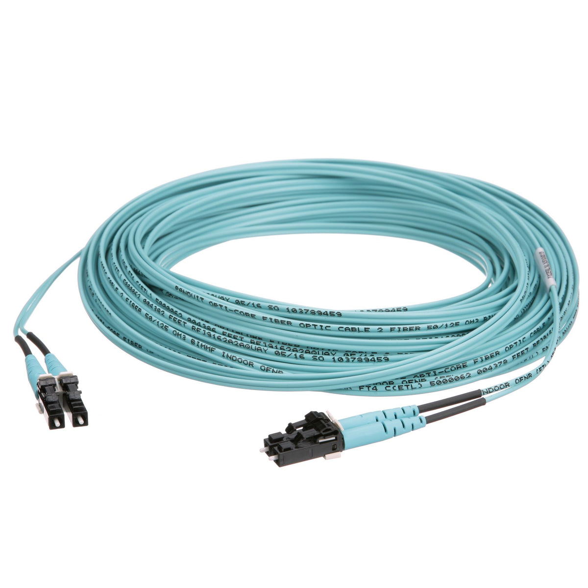 Panduit FX2ERLNLNSNM015 | Panduit Opti-Core - Patch cable - LC multi-mode (M) to LC multi-mode (M) - 15 m