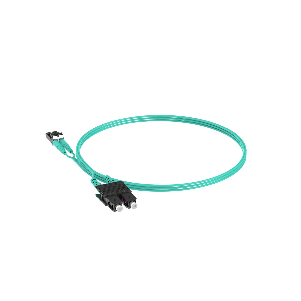 Panduit FX2ERLNSNSNM003 | Opti-Core 2 Fiber Patch Cord, OM3, LC to SC, Riser