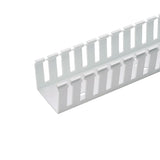 Panduit G1.5X4WH6 Slotted Duct, PVC,1.5";X4";X6’;L, White