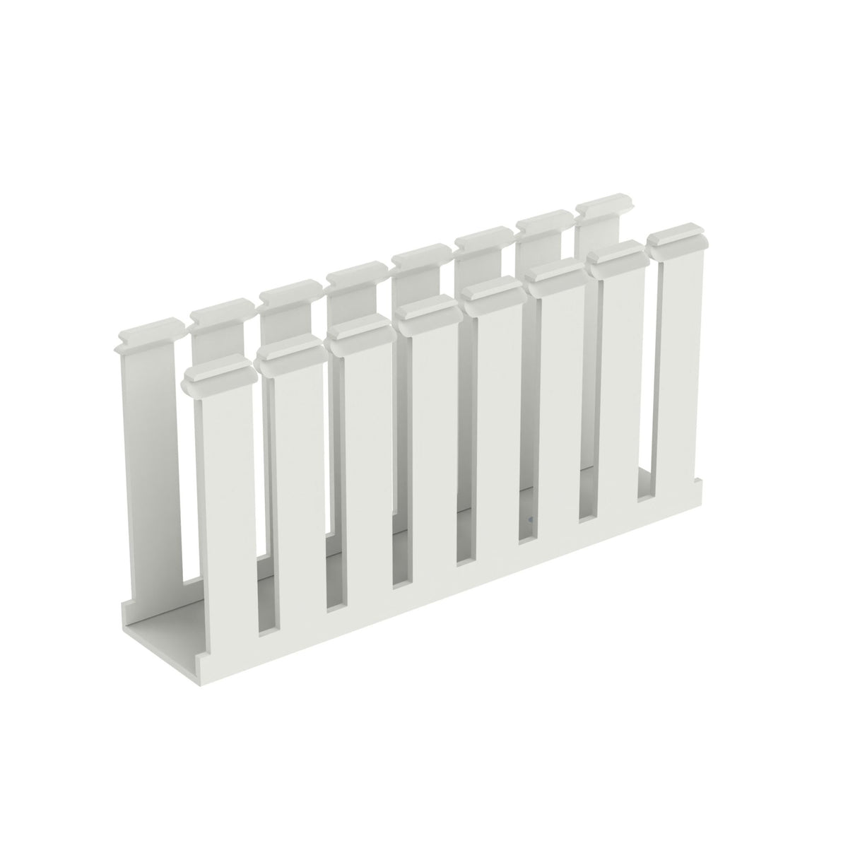 Panduit G1.5X4WH6 Slotted Duct, PVC,1.5";X4";X6’;L, White
