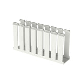 Panduit G1.5X4WH6 Slotted Duct, PVC,1.5";X4";X6’;L, White