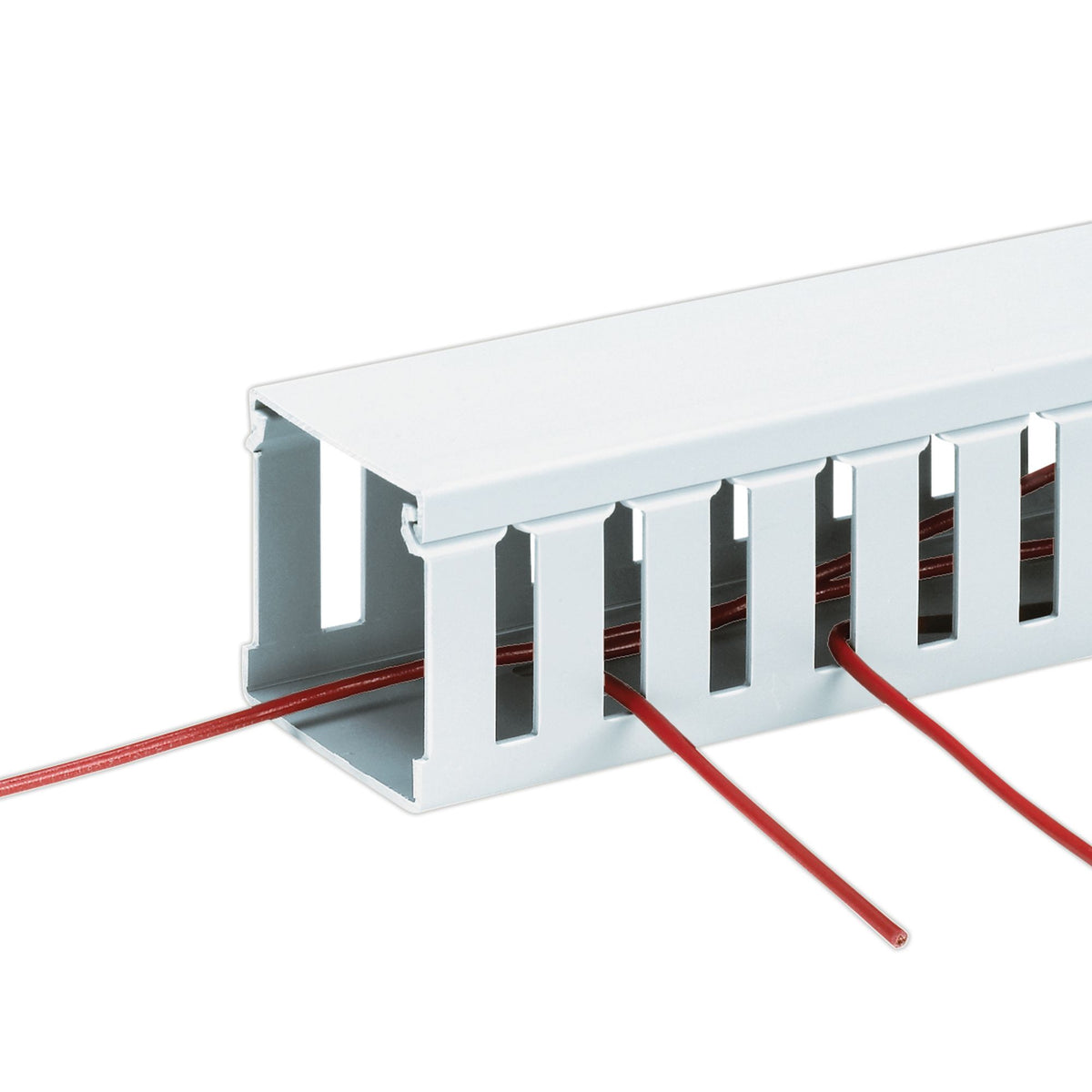 Panduit G2X2WH6 Slotted Duct, PVC,2";X2";X6’;L, White