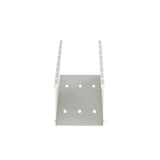 Panduit G3X3WH6 Slotted Duct, PVC,3";X3";X6’;L, White
