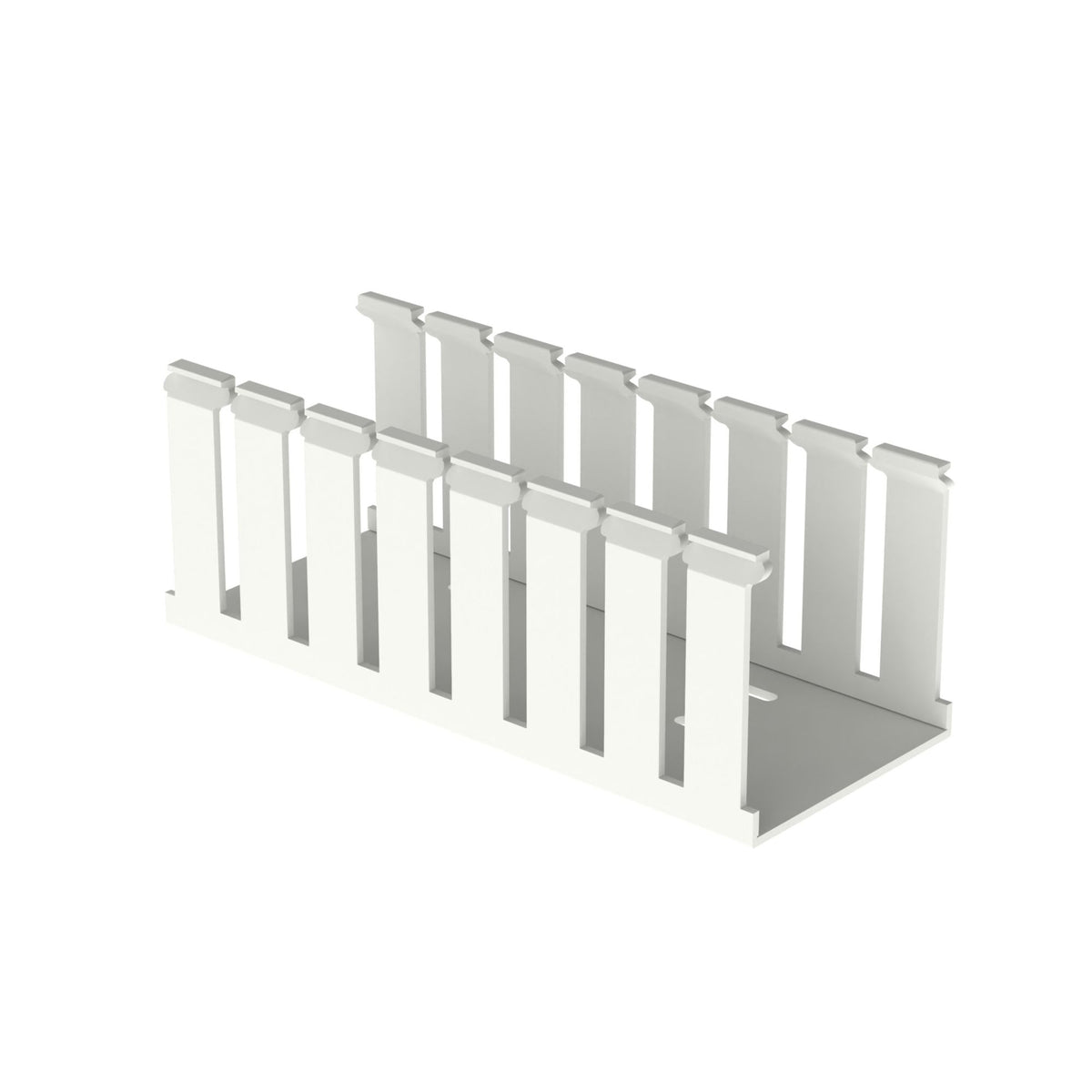 Panduit G3X3WH6 Slotted Duct, PVC,3";X3";X6’;L, White