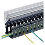 Panduit H2X2BL6 Slotted Hinged Duct, PVC, 2"; X 2"; X 6"; L, Black