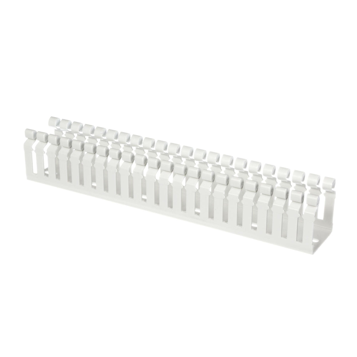 Panduit HN1.5X2WH6 Hinged Duct, Narrow Finger, 1.5";x2.0";x6’;, White, Base and Covers Sold Separately