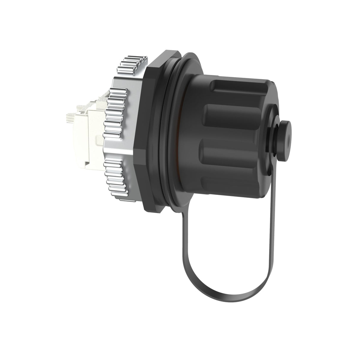 Panduit IAEBH6X | Industrial Cat 6A RJ45 UTP Bulkhead Connector
