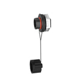 Panduit IAEBHC6 | Industrial Cat 6 RJ45 UTP Bulkhead Coupler